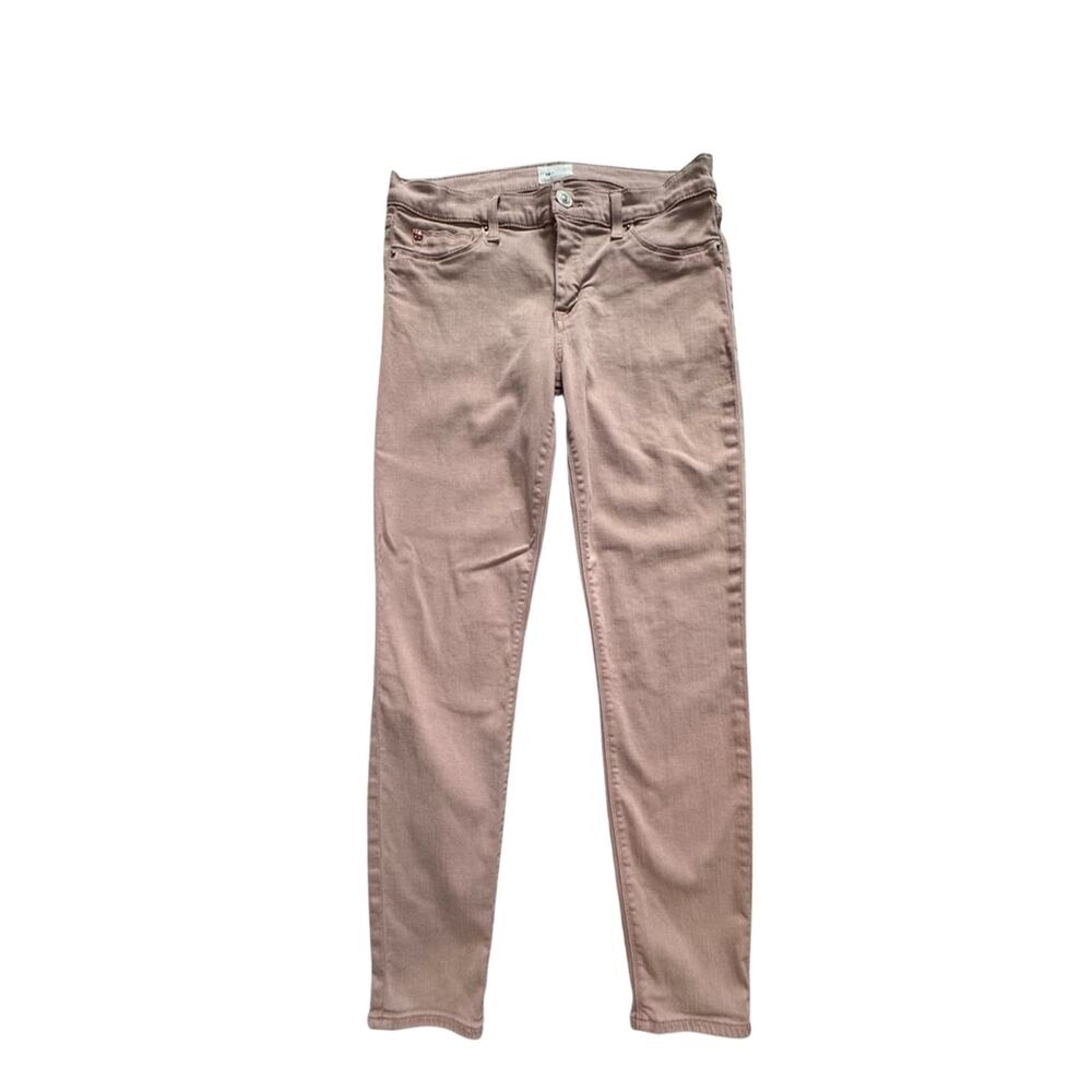 Hudson Jeans Dusty Rose Skinny Jeans